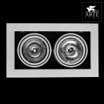 Встраиваемый светильник Arte Lamp Technika 2 A5930PL-2WH Цвет арматуры белый Цвет плафонов белый от ImperiumLoft