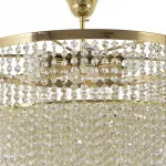 Люстра на штанге Dio D’Arte Ferrara Ferrara E 1.3.50.100 G Цвет плафонов прозрачный Цвет арматуры золото от ImperiumLoft