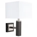 Бра Arte Lamp Waverley A8880AP-1BK Цвет арматуры хром Цвет плафонов белый