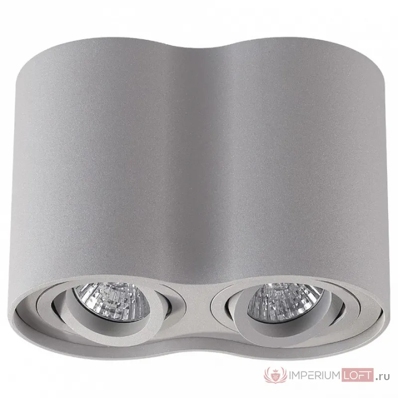 Накладной светильник Odeon Light Pillaron 3831/2C Цвет арматуры серый Цвет плафонов серый от ImperiumLoft
