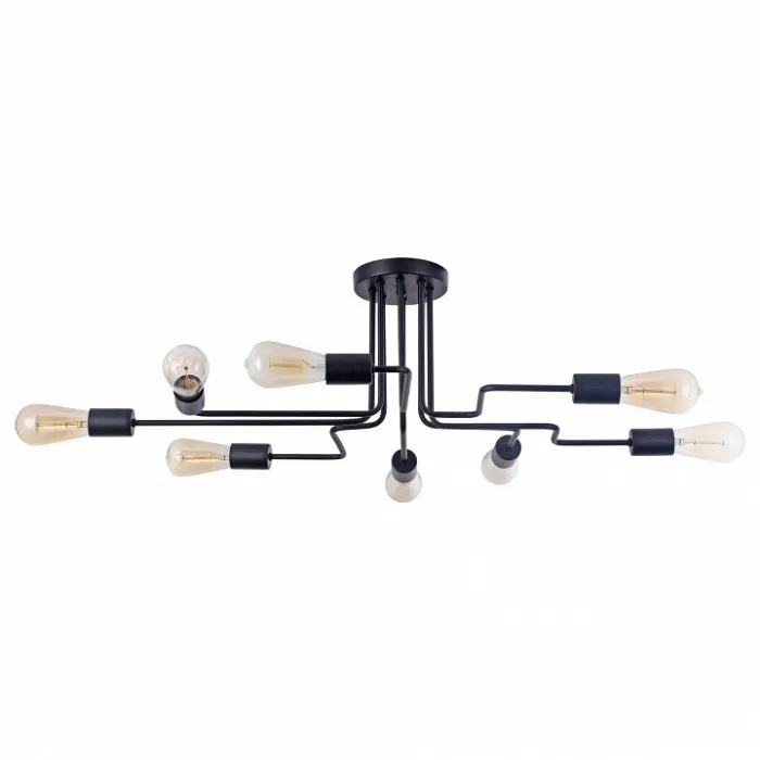 Люстра на штанге Maytoni Gilbert T532CL-08B Цвет арматуры черный от ImperiumLoft