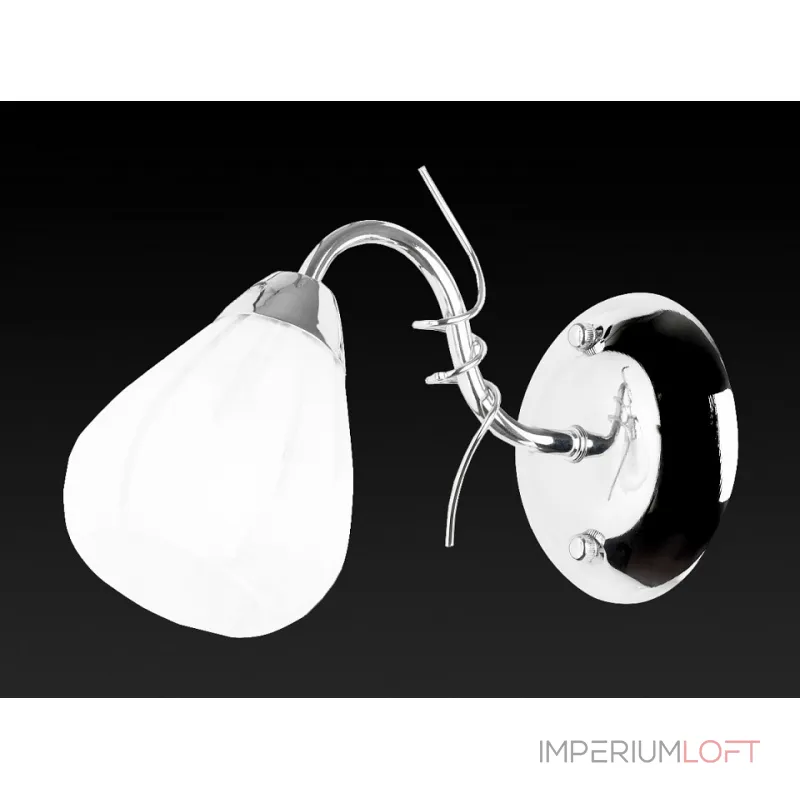 Бра TopLight Alexia TL3640B-01CH Цвет арматуры хром Цвет плафонов белый