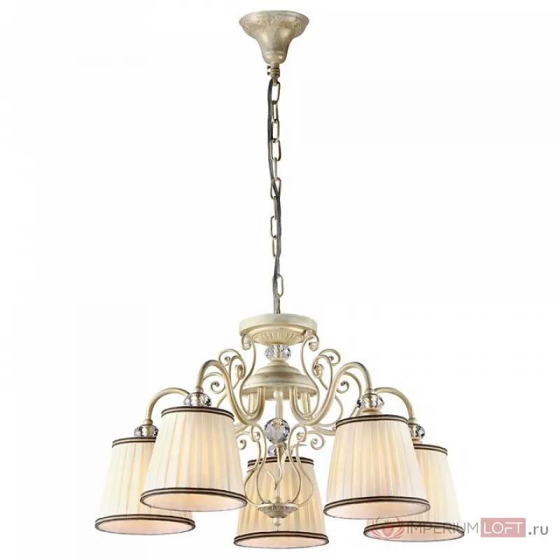 Подвесная люстра Maytoni Vintage ARM420-05-G Цвет арматуры кремовый Цвет плафонов белый от ImperiumLoft