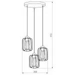 Подвесной светильник TK Lighting Galaxy New a062968 от ImperiumLoft