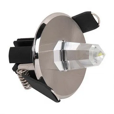 Встраиваемый светильник Horoz Electric HRZ00000393 Цвет арматуры никель Цвет плафонов прозрачный
