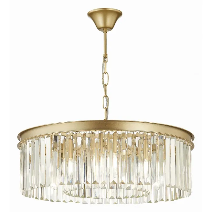 Подвесная люстра ST-Luce Ercolano SL1624.203.08 Цвет арматуры Желтый Цвет плафонов Неокрашенный от ImperiumLoft