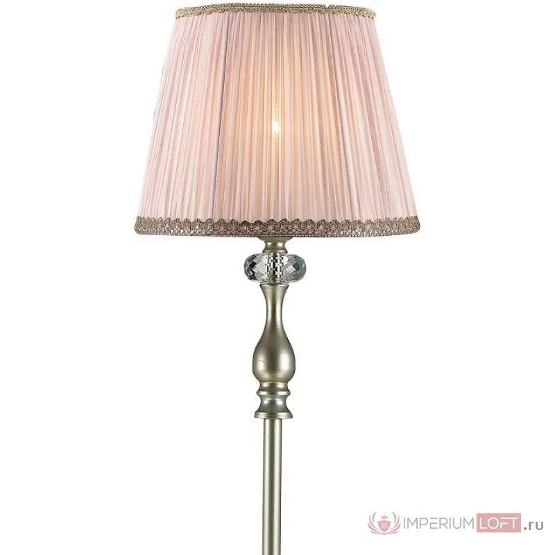 Торшер Odeon Light Aurelia 3390/1F Цвет плафонов коричневый Цвет арматуры серебро от ImperiumLoft