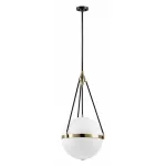 Светильник на штанге Lightstar Modena 816047 Цвет плафонов белый Цвет арматуры бронза от ImperiumLoft