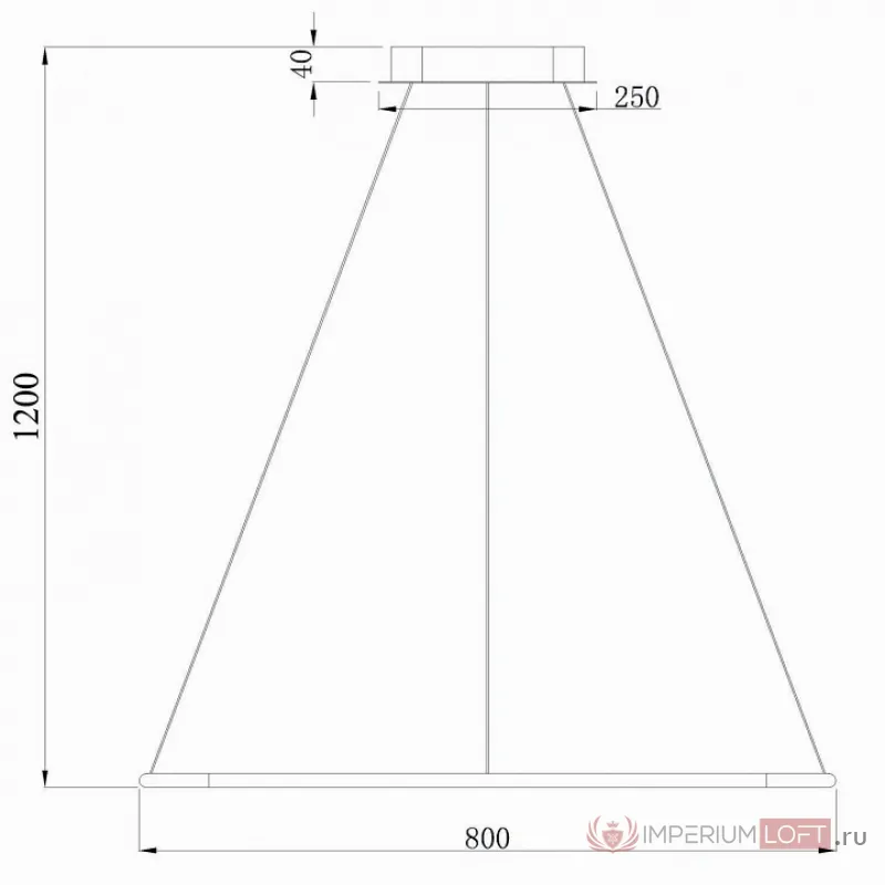 Подвесной светильник Donolux 111024 S111024/1SQ 60W Black In от ImperiumLoft
