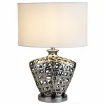 Настольная лампа декоративная Arte Lamp Cagliostro A4525LT-1CC Цвет арматуры хром Цвет плафонов белый