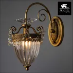Бра Arte Lamp Schelenberg A4410AP-1SR Цвет арматуры латунь Цвет плафонов прозрачный от ImperiumLoft