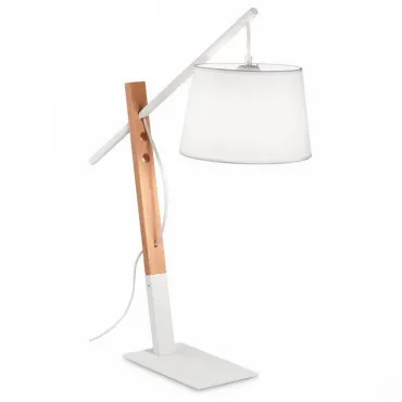 Настольная лампа декоративная Ideal Lux Eminent EMINENT TL1 BIANCO Цвет плафонов белый