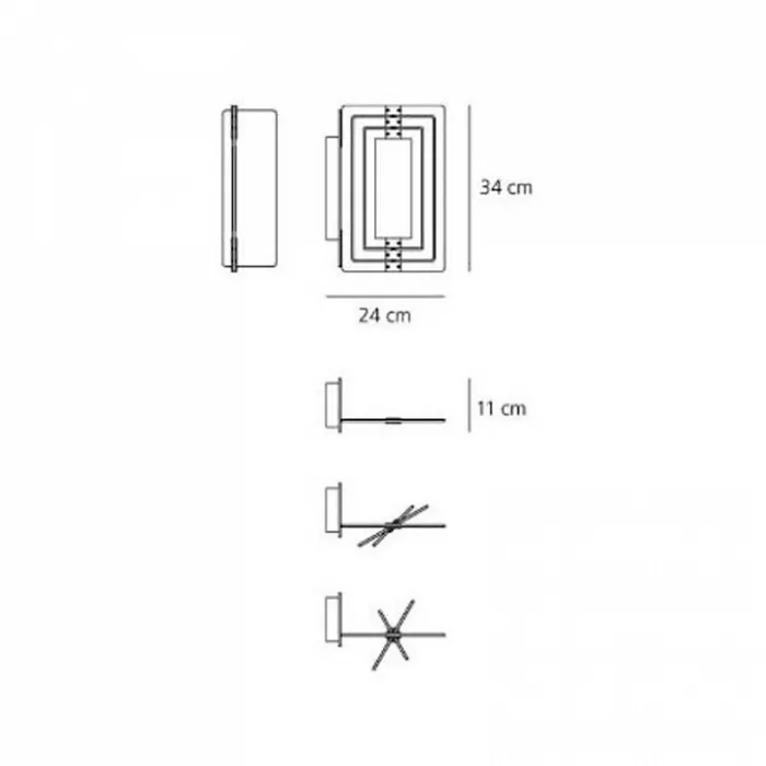 Бра Artemide 1622020A от ImperiumLoft