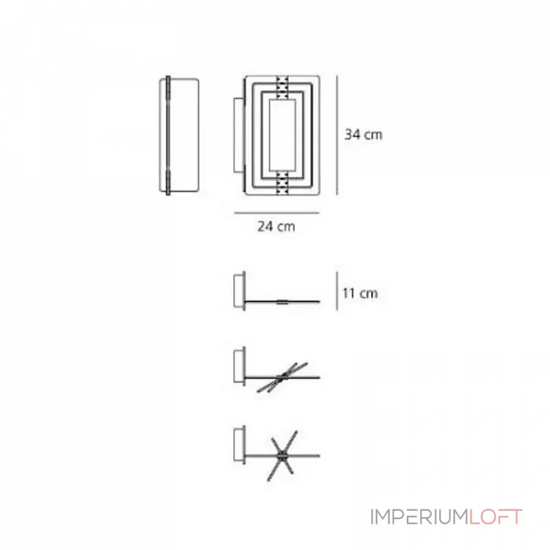 Бра Artemide 1622020A