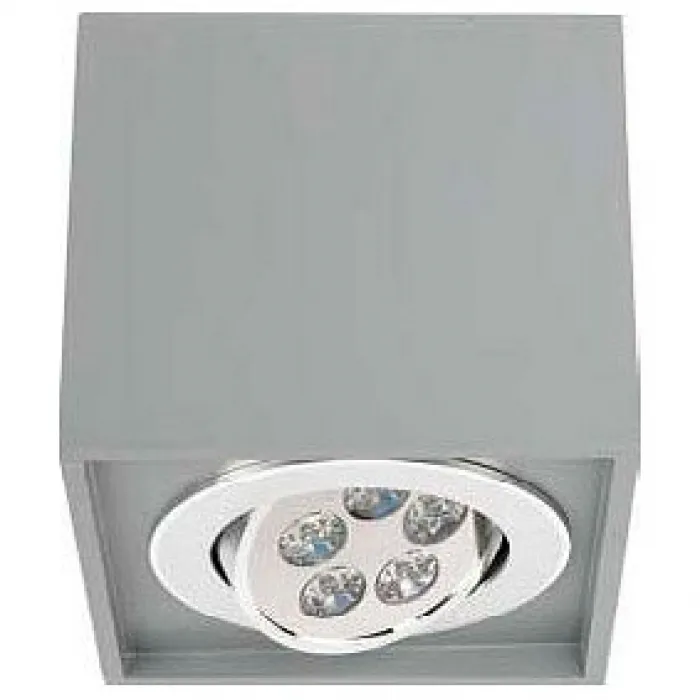Накладной светильник Nowodvorski Box Led Gray 9630 Цвет арматуры серый Цвет плафонов серый от ImperiumLoft