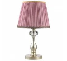 Настольная лампа декоративная Odeon Light Gaellori 3393/1T Цвет арматуры серебро Цвет плафонов розовый