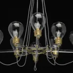 Подвесная люстра MW-Light Атмосфера 699010708 Цвет арматуры бронза Цвет плафонов прозрачный от ImperiumLoft