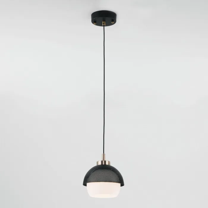 Подвесной светильник Eurosvet Nocciola 50106/1 античная бронза/черный от ImperiumLoft