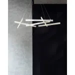 Подвесной светильник Maytoni Line MOD016PL-L75W Цвет арматуры белый Цвет плафонов белый от ImperiumLoft