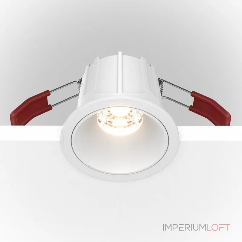 Встраиваемый светильник Maytoni Alfa DL043-01-10W3K-RD-W