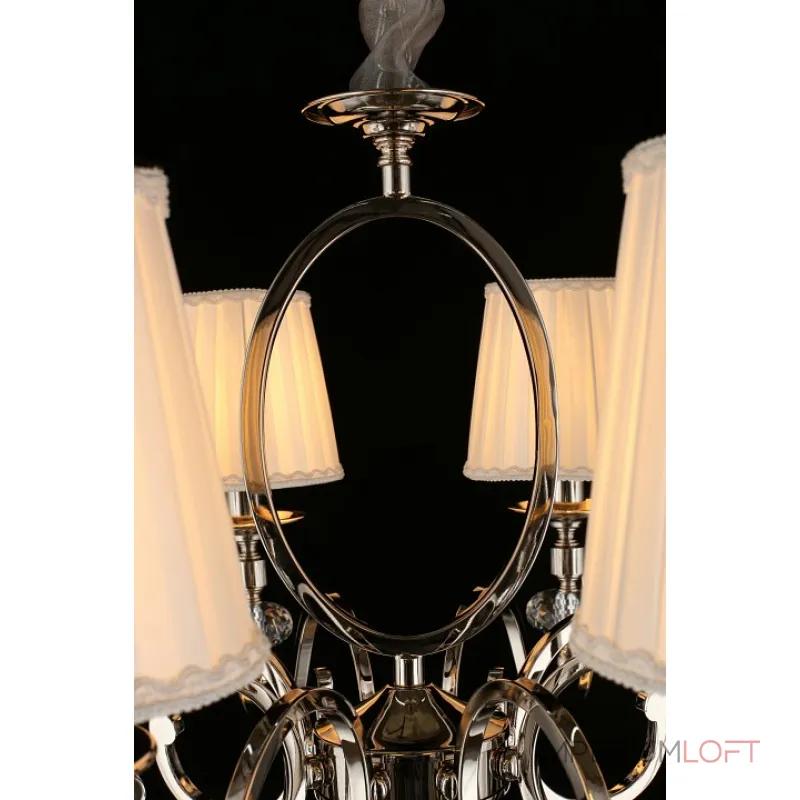 Подвесная люстра Aployt Reni APL.717.03.08 Цвет арматуры хром Цвет плафонов белый от ImperiumLoft Подвесная люстра Aployt Reni APL.717.03.08 Цвет арматуры хром Цвет плафонов белый от ImperiumLoft