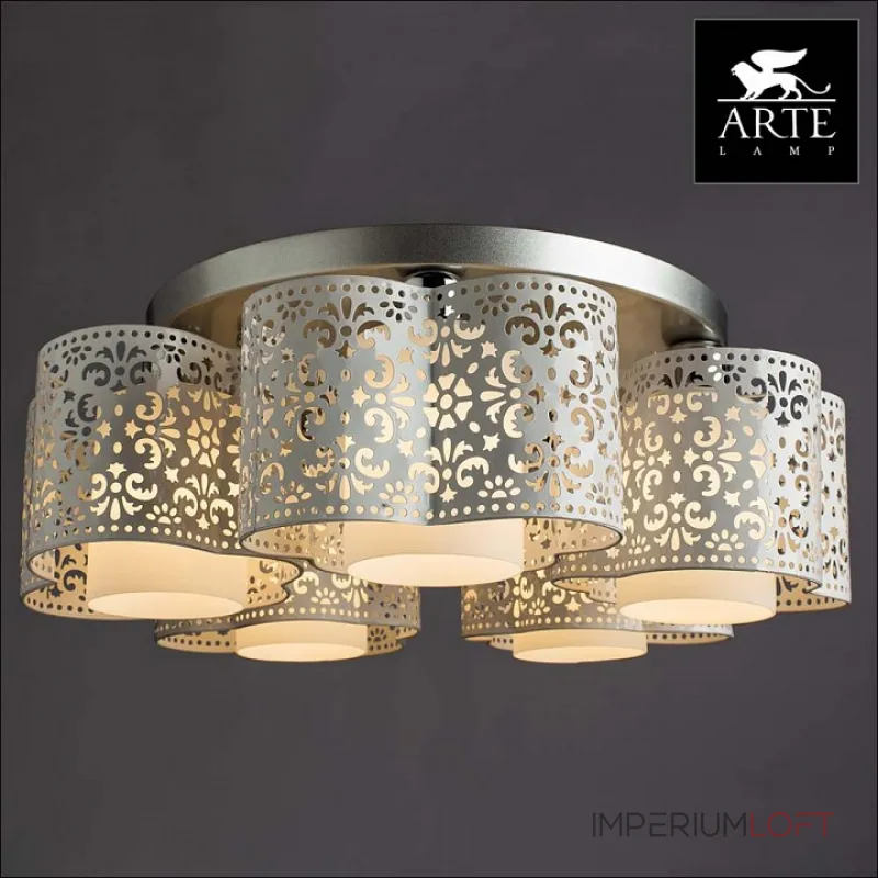 Потолочная люстра Arte Lamp Helen A8348PL-5WH 