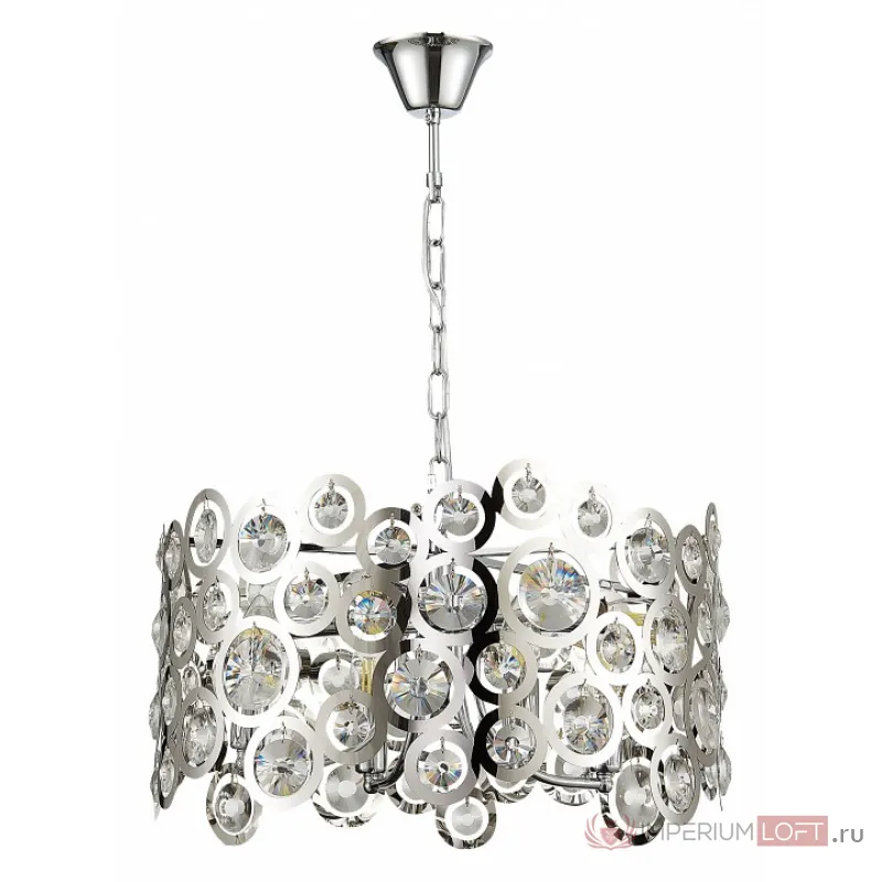 Подвесной светильник ST-Luce Letina SL1103.103.08 Цвет арматуры хром Цвет плафонов хром от ImperiumLoft