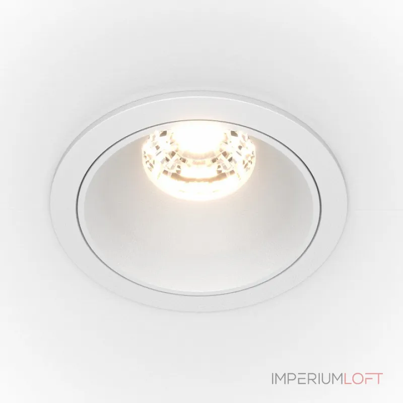 Встраиваемый светильник Maytoni Alfa DL043-01-10W3K-RD-W