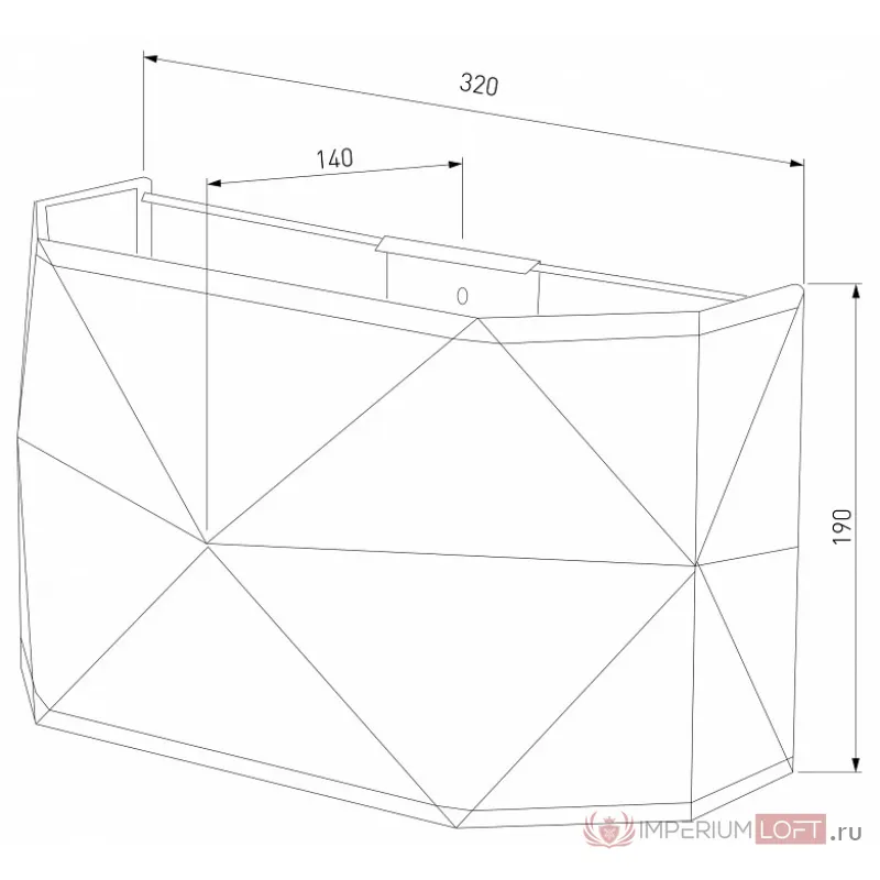 Накладной светильник TK Lighting Kantoor 3317 Kantoor Graphite от ImperiumLoft