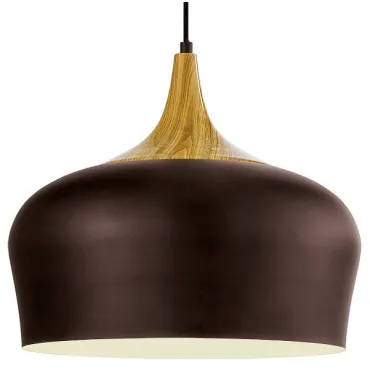 Подвесной светильник Eglo Obregon 95385 Цвет плафонов коричневый Цвет арматуры коричневый от ImperiumLoft