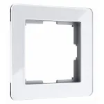 Рамка на 1 пост Werkel Acrylic белый W0012701