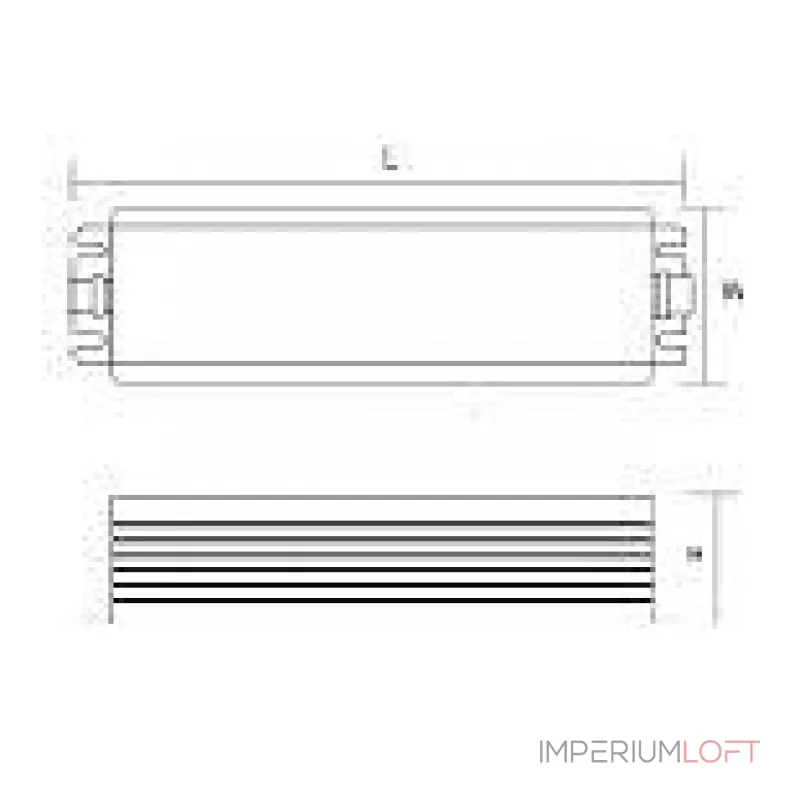 Блок питания Deko-Light 872011 Цвет арматуры серебро