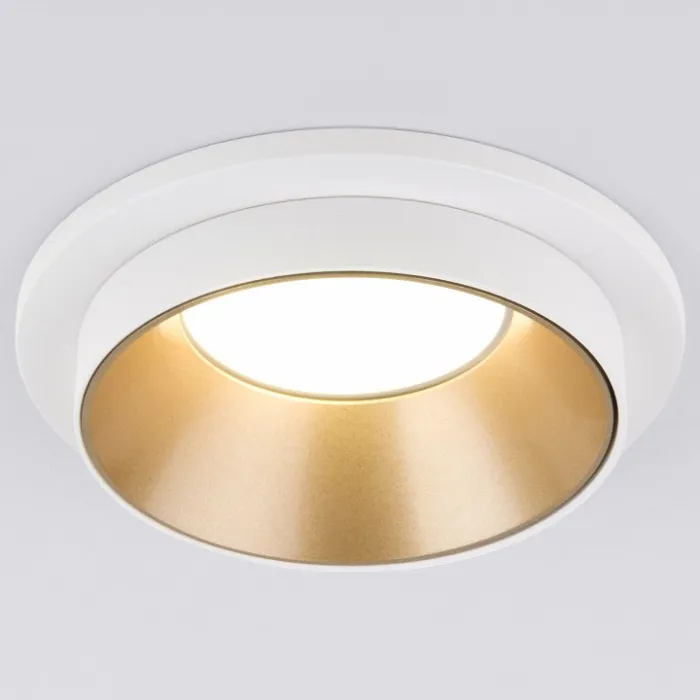 Встраиваемый светильник Elektrostandard 113 MR16 a053343 Цвет арматуры золото от ImperiumLoft