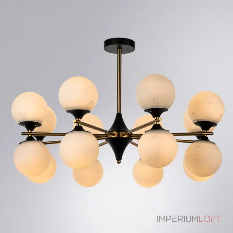 Люстра на штанге Arte Lamp Mimosa A3649PL-16PB Люстра на штанге Arte Lamp Mimosa A3649PL-16PB