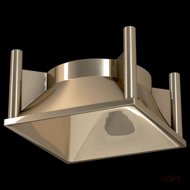 Рамка на 1 светильник Maytoni Alfa C065-01G Цвет арматуры золото