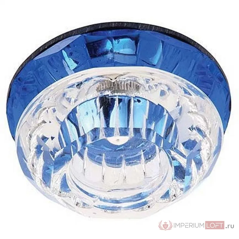 Встраиваемый светильник Horoz Electric HRZ00000608 Цвет арматуры голубой Цвет плафонов прозрачный от ImperiumLoft
