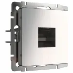 Розетка Ethernet RJ-45 без рамки Werkel W118 2 W1181002 Цвет арматуры никель