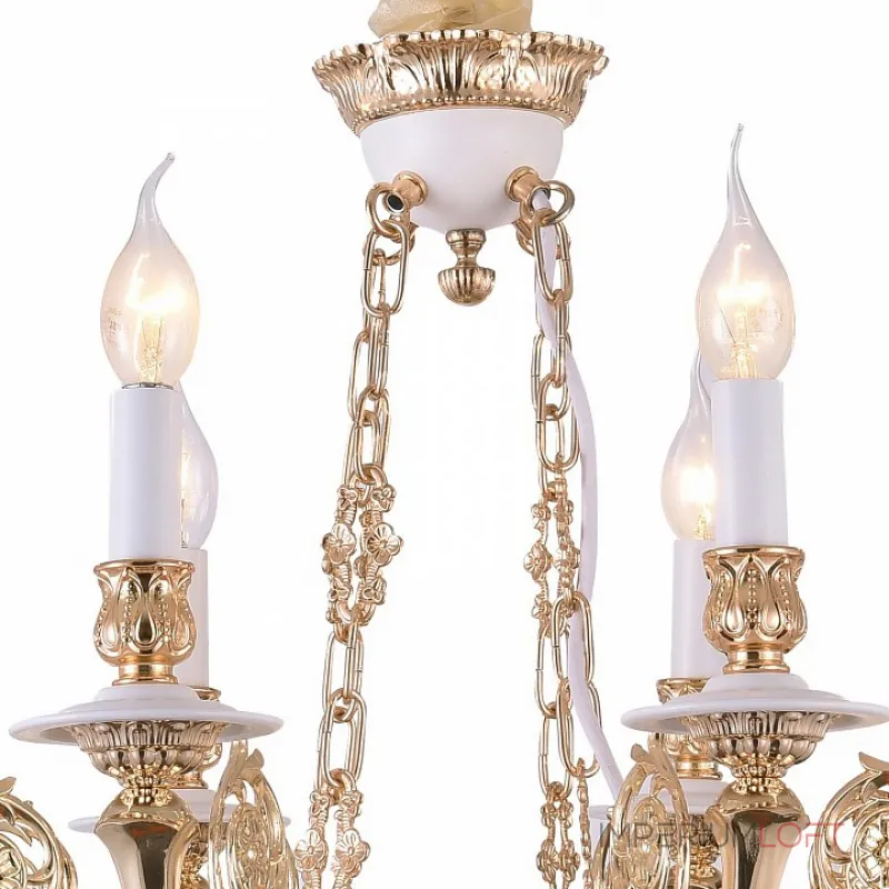 Подвесная люстра Arte Lamp 7024 A7024LM-8WG Подвесная люстра Arte Lamp 7024 A7024LM-8WG