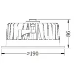 Встраиваемый светильник Deko-Light 565182 Цвет арматуры белый