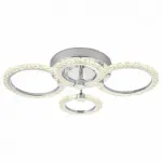 Накладной светильник Ambrella Original 6 FA412 Цвет арматуры хром Цвет плафонов прозрачный