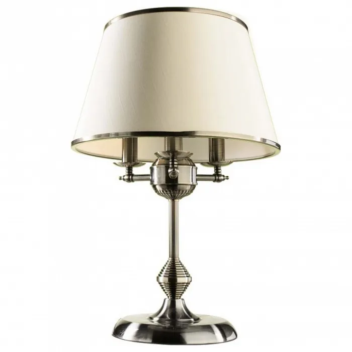 Настольная лампа декоративная Arte Lamp Alice A3579LT-3AB Цвет арматуры бронза Цвет плафонов кремовый от ImperiumLoft