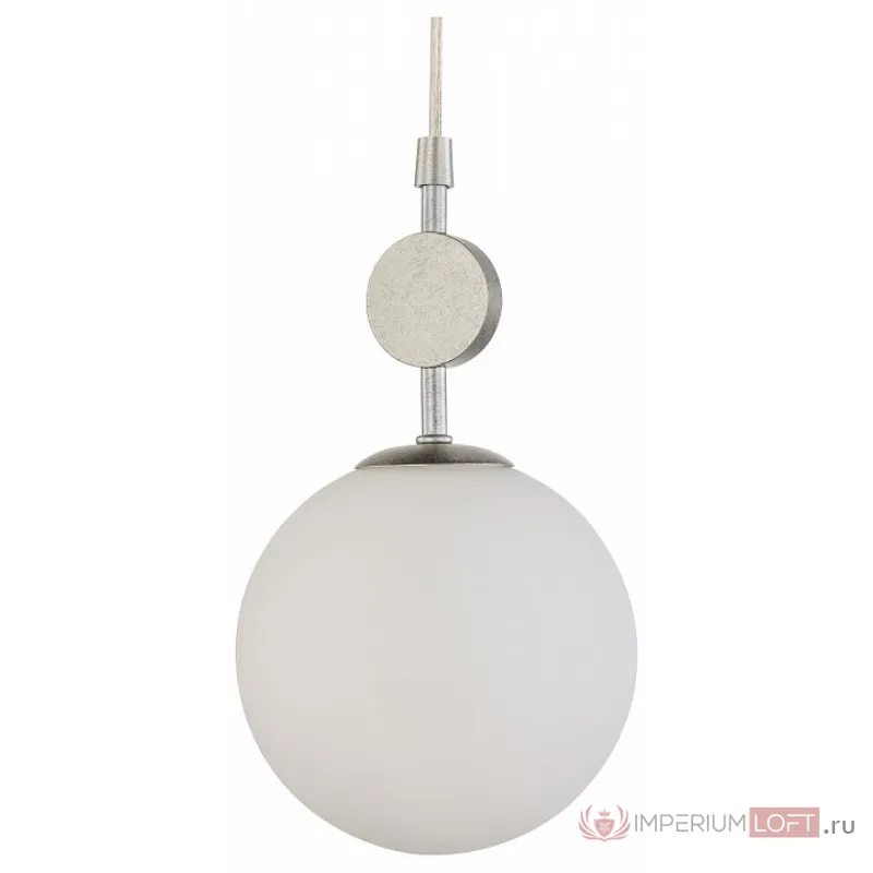 Подвесной светильник Favourite Absolute 2929-1P Цвет арматуры серебро Цвет плафонов белый от ImperiumLoft