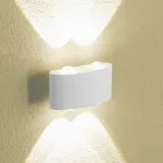 Накладной светильник Elektrostandard Twinky 1555 Techno LED Twinky Double белый от ImperiumLoft