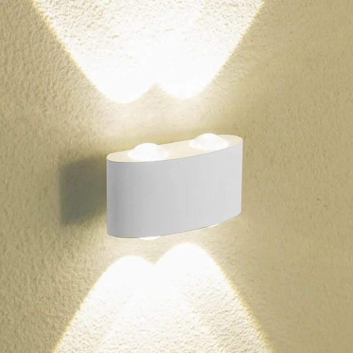 Накладной светильник Elektrostandard Twinky 1555 Techno LED Twinky Double белый от ImperiumLoft