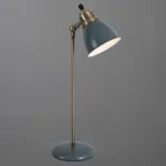 Настольная лампа офисная Arte Lamp 3235 A3235LT-1AB Цвет арматуры бронза Цвет плафонов серый