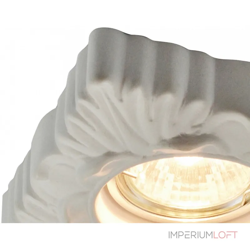 Встраиваемый светильник Arte Lamp Plaster A5248PL-1WH Цвет арматуры белый Цвет плафонов белый