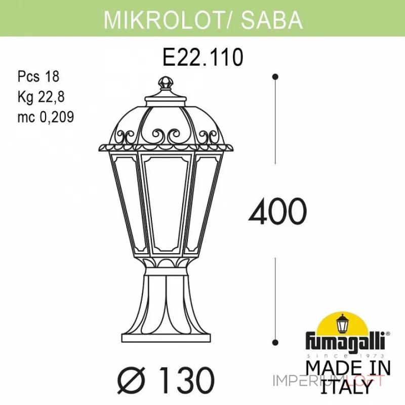 Наземный низкий светильник Fumagalli Mikrolot/Saba K22.110.000.AXF1R от ImperiumLoft Наземный низкий светильник Fumagalli Mikrolot/Saba K22.110.000.AXF1R от ImperiumLoft