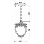 Подвесной светильник Maytoni Fleur O414PL-01BZ от ImperiumLoft