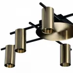 Потолочная люстра Loft it Tribes 8120C-6 Цвет арматуры золото Цвет плафонов золото от ImperiumLoft