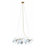Подвесная люстра Loft it Matisse 10008/1050 white Цвет арматуры золото Цвет плафонов белый от ImperiumLoft